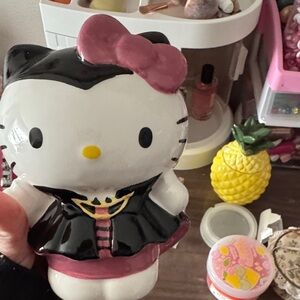 Hello Kitty Ceramic Coin Bank with Pink Bow